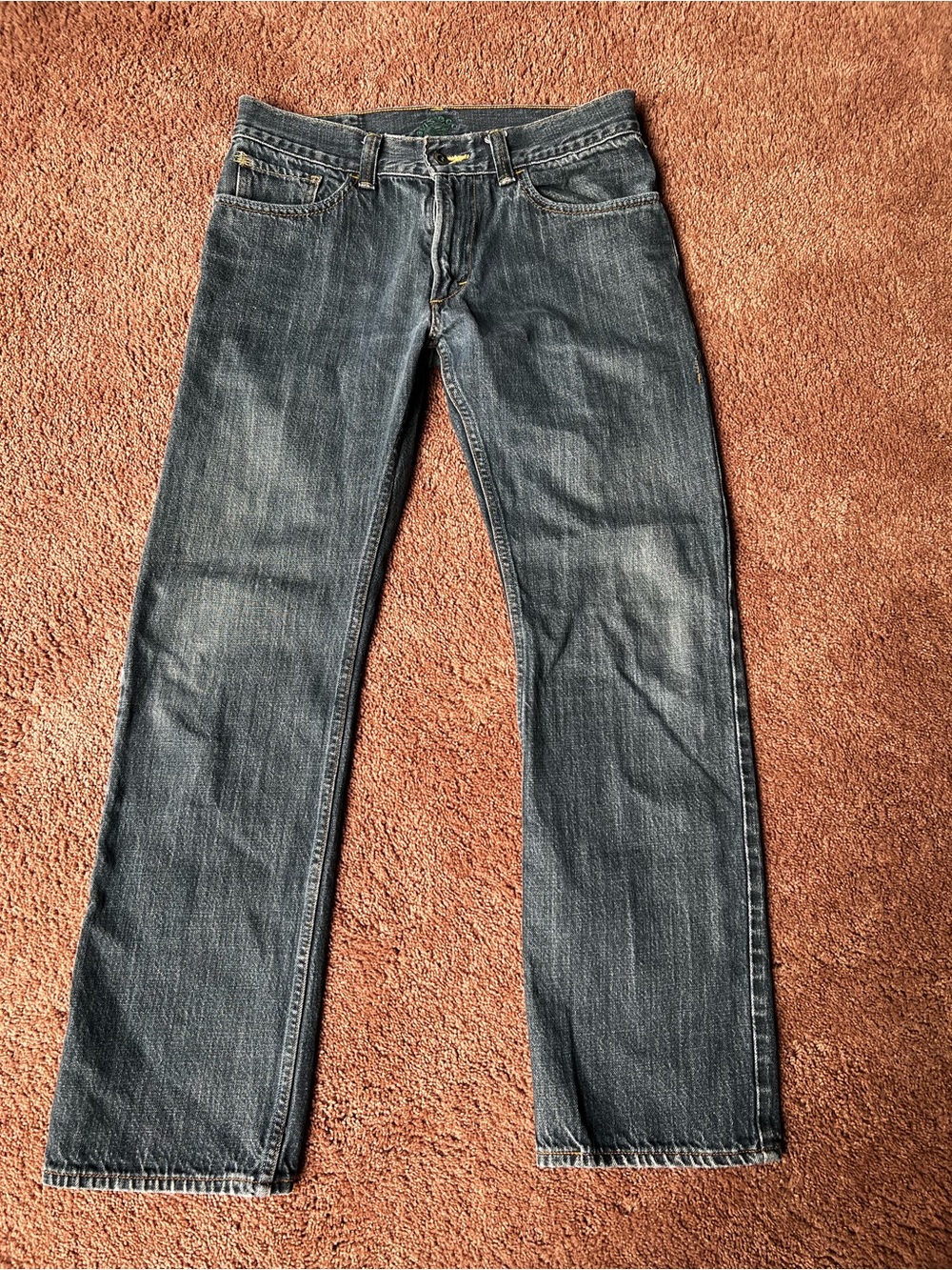 Levi's Eco 539 Vintage Straight model, featuring a green "Eco" logo embroidery